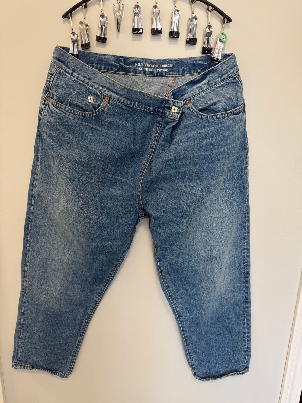 Go To Hollywood REM Japan Girls Kids Multi Size Baggy Designer Denim